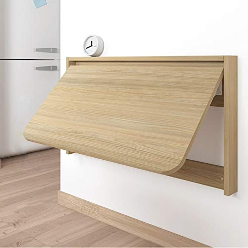 YYEFNMAZ Klapptisch, versteckter Computertisch, Tisch für Büro, Zuhause, Küche, platzsparend, 60 x 39 x 49 cm