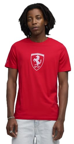 PUMA Ferrari Sportswear Tonal Shield Short Sleeve T-Shirt M