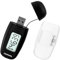 Schrittzähler Clip USB Ladung reicht für bis zu 3 Monate 3D Schrittzähler mit Clip 75 x 34 x 16 mm Automatischer Schlaf Schrittzähler Mini Schrittzähler Ohne App und Handy für Gehen Laufen Sport
