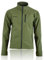 Soft Shell Fleece Lined jacket Water Resistant Windproof Outdoor Work Jacket Golf Men's Full Zip Pockets Thermal Collared BodyWarmer Jacket (UK, Alpha, M, Regular, Regular, Olive Green)