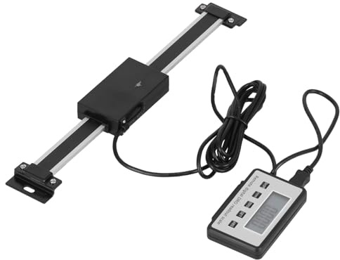 Hztyyier LCD Digital Linear Cala für Turn -up -Benutzermaschinen, Aluminiumlegierung mit Einer Starken Magnetkraft für Workshop Anwendungen (0-150mm)