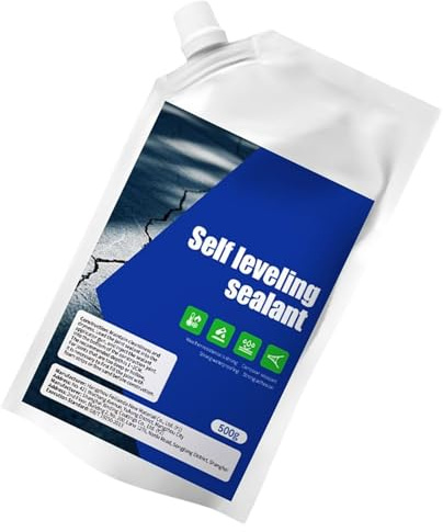 Mastic d'étanchéité pour fissures de béton, 500 ml, colle à séchage rapide, réparation étanche pour sol, carrelage, piscine, terrasse, allée, mur