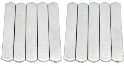 kowaku 10 Placas de Acero para Chaleco Lastrado, Ideales para Trotar Y Hacer Cardio.