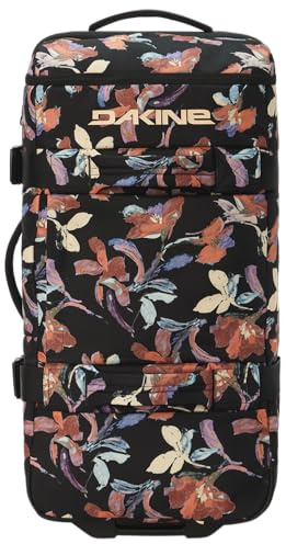 Dakine Geteilte Rolltasche, 85 l, Dark Ephemera/Shifting Sand | Organisierter Innenraum, langlebig, großer Koffer für Reisen, austauschbare Räder
