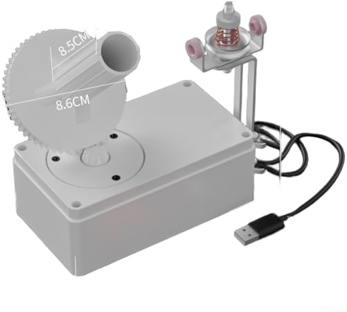Electric Yarn Winder, Adjustable Ball Winding Machine with USB Power Cable for Skeins and Thread up to 150g Capacity(Standard version)