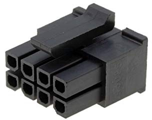 2X 43025-0800 Stecker Leitung-Platte weiblich Micro-Fit 3.0 3mm PIN: 8 MOLEX