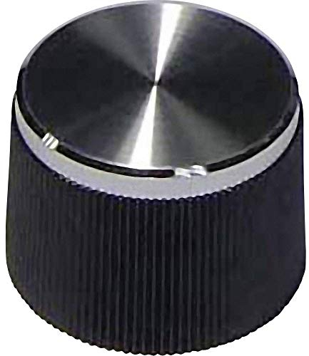 TRU Components KUNSTOFF-KNOPF F R 4 MM Achse, (Ø x H) 21 mm x 15 mm