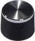 TRU Components KUNSTOFF-KNOPF F R 4 MM Achse, (Ø x H) 21 mm x 15 mm