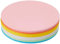 MAUL Moderationskarten rund Ø 9,5 cm (120 Stück) | Beschriftbare Karteikarten | Coaching Karten | Präsentationskarten | Moderationskoffer Nachfüllpack | 150 g/m² Papier | Bunt