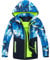 LAUSONS Kinder Gefütterte Jacke Jungen Übergangsjacken für Jungs Softshelljacken mit Camouflage Muster Grün DE: 146-152 (Herstellergröße 150)