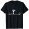 Geschenkidee für Saxophonspieler EKG Herzschlag Saxophon T-Shirt