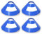 Jamara 460526 Traffic - Plato de plástico para marcar (apilable, VE4, Muy versátil, fácil de Transportar), Color Azul