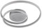 Reality Leuchten Deckenleuchte Zibal R62911187, Metall titanfarbig, inklusiv 22 Watt LED, Switch Dimmer