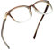 LifeArt Lunettes de lecture, verres de blocage léger bleu, verres d'ordinateur pour femmes hommes (Brun Clair, grossissement 1,50)