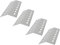 GriHero Piastre riscaldanti universali per barbecue Outback Spectrum, Weber, Charbroil, Kenmore, Nexgrill, Napoleons Rogue 2, 41 x 14 cm, in acciaio inox, protezione termica e diffusore di fiamma