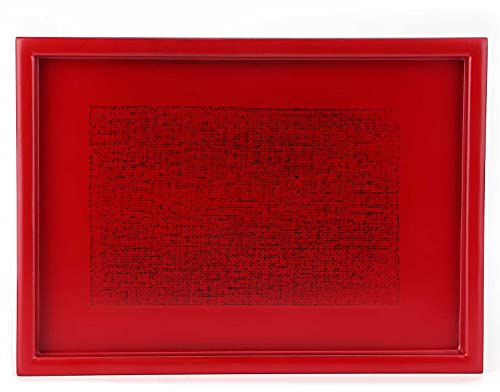 Vassoio Portatili in Legno, Vassoio Decorativo Rettangolare per Tavolo da Cucina, Ingresso, Festa o Ristorante, Design Semplice e Resistente, Facile da Pulire, Ideale per Alimenti e Bevande