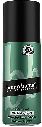 Bruno Banani Körperspray Made for Men, Herrenduft, 150 ml, Flüssigkeit, Bergamotte