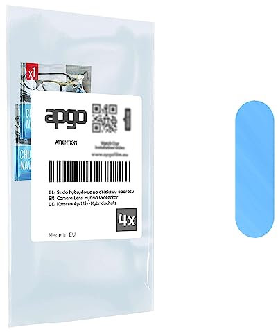 apgo Protector de lente 4x Protector de lente de cámara híbrido para Xiaomi Redmi Note 8 Pro, protección de cámara, protector de lente de cámara 9H