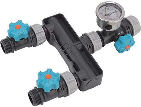 AXOC Reductor de presión de Agua Ajustable, cómodo de Usar Regulador de presión de Agua Respuesta rápida Universal con Rosca Macho G1/2 para riego