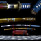CrystalCrea 103cm T10 Burn Blade Katana,Reines Kupfer Feine Schnitzhandschuhe,Kupferlederummantelte Massivholzscheide,Echtes Katana Schwert für Cosplay,Geschenk,Sammlung