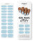 MOYOU LONDON Semi Cured Gel Nail Strips - 20 Pcs. Nail Wraps for Salon-Quality Manicure - Works with Any UV Lamp - Easy to Apply, Trim, & Remove Gel Stickers