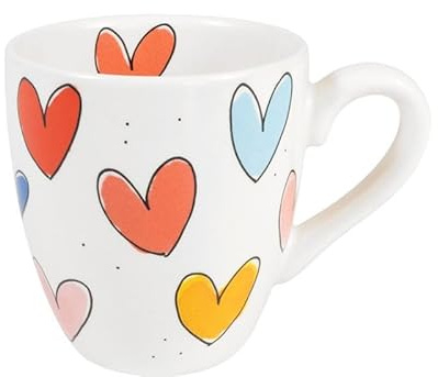 Blond Amsterdam Mini-Becher Meant To Be, 200ml | Keramik, Herzmotiv, Valentinstagsgeschenk, Mikrowellengeeignet, Handwäsche empfohlen