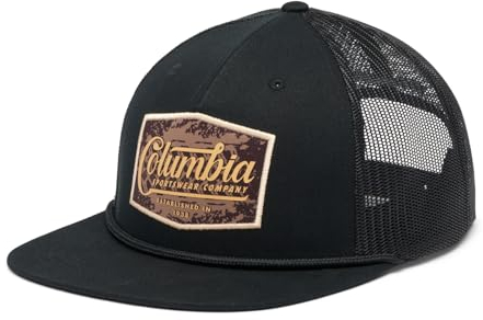 Columbia Unisex Flat Brim Snapback-Cap mit geradem Schirm