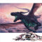 Sky Dragon Puzzle, 1000 Teile, recycelter Karton, Familienspiel, Stressabbau, schwieriges Herausforderungspuzzle, 10,27 x 14,96 Zoll