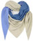 Gloop Damen XXL Strick Dreieck Schal Halstuch Baumwolle Musselin Schal ohne Kratze an Haut Made in Italy