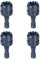 Bâtons de Commande 3 Pro/4 Pro, 4 Drone Controller Sticks pour DJI Mini 3/Mini 3 Pro/Mini 4 Pro/Air 3/Mavic 3 Pro RC et RC 2 Accessoires de Remplacement de Télécommande(Bleu)