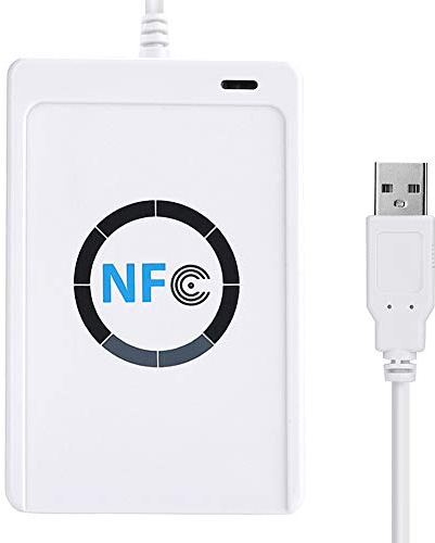 Lecteur-graveur NFCACR122U, Prend enISO 14443A B,FeliCa et 4 Types de NFC, CCID PC SC pour une Vitesse de Lecture et D'écriture de 424kbps