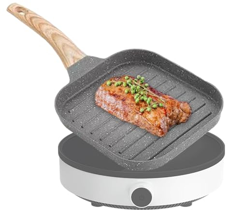 Sartén para asar para parrilla, Sartén antiadherente para parrilla | Plancha para exteriores - Gadget multifuncional de ayuda de cocina, sartén versátil para filete, tocino, huevos, queso asado