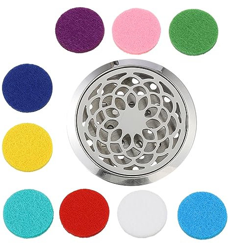 CRILSTYLEO Duft-auto-lüftungsdiffusor Aromatherapie-clip Auto-dekoration Langlebiges Material Nachfüllpads Einfach Zu Verwenden Geschenkidee