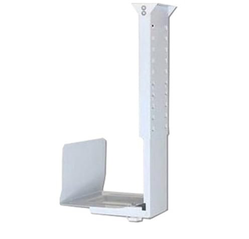 lskdnrufh CPU Halterung CPU-Halterung for die Untertischmontage – verstellbare PC-Wandhalterung, universelle PC-Gehäusehalterung, robuste PC-Tower-Halterung, trägt bis zu 55 Pfund PC Halterung(White)