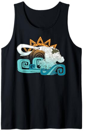 Disney Moana Maui Hook Surf and Sun Gradient Tank Top