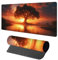 Tappetino Mouse XXL Albero, Tappetino Mouse 800x300x3mm, Mousepad Gaming con Bordi Cuciti, Sottomano Scrivania Grande, Accessori Gaming, Accessori Scrivania, per Gamer Ufficio Computer, Arancia B-2729