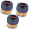DEMULAX Lot de 3 filtres à air for tronçonneuses Husqvarna 372 XP et 372XP, pièces détachées Robustes, n°5038180-01 Filtre à air pour Tondeuse à Gazon