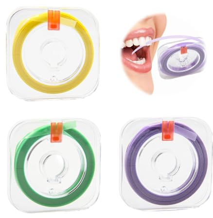 3 Bände Zahn Schleifpapier, Polierstreifen Zahnzwischenräume, 20μm+30μm+50μm Grit Size Zahnreinigung Zwischenräume Set, Schleifwerkzeuge für präzise Zahnreinigung professionelle Pflege(6m x 4mm)