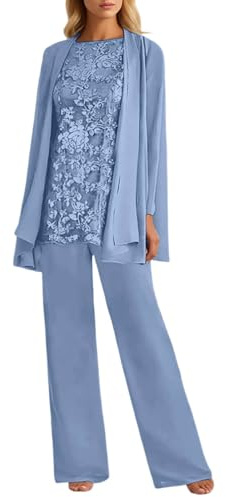Completo Donna Elegante Estiva Cerimonia Orlo Irregolare Leggera Camicia Pantaloni Larghi 3 Pezzi Tuta Completa Taglie Forti Casual Tinta Unita Set Coordinato Comodi Mode Tute Curvy Completi Estivi
