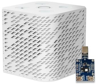 Third Reality Voice/Music Assistant Edition - Preinstallato con assistente vocale Home Assistant e assistente musicale, due microfoni digitali, altoparlanti da 3 W, solo WiFi 2,4 G, open source