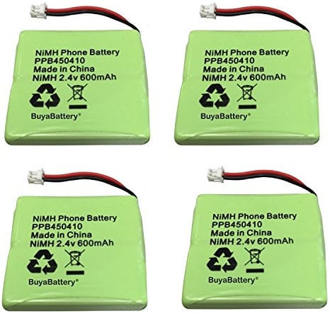 4 x Buyabattery® Branded PPB450410 BT Verve 450 Phone Battery 2.4V 600mAh NiMH