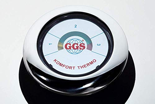 18/10 Edelstahl 12 teiliges Kochtopf Set mit Thermoknopf Deckel Service Induktion