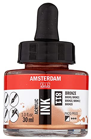 Amsterdam Acryl-Tuscheflasche 30 ml Bronze 811 (17208110)
