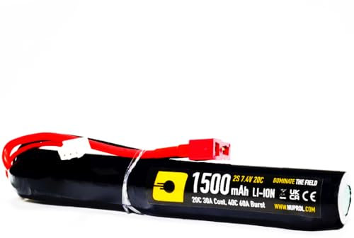 NUPROL Power - 7.4v Li-Ion 1500mAh 2S Deans [Rate 20C @ 30A] [Burst 40C @ 60A] - Stick