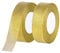 Trimming Shop 20mm Wide Gold Glitter Organza Christmas Ribbon For Gift Wrapping Packaging Xmas Tree Wreath Festival Decoration DIY Craft Hair Bows Making, 25 Yards