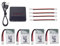ZYGY Battery Charger, 4PCS 3.7V 220mAh Lithium Battery with 4 in 1 Charger for E010 E010C E011 E011C E013 GoolRC T36 NINHUI NH010 F36 H36 HS210 SANROCK GD65A ATOYX AT-66