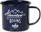 Gentlemen’s Hardware Adventure Enamel Camping Coffee Mug, Blue, 325ml, GEN082