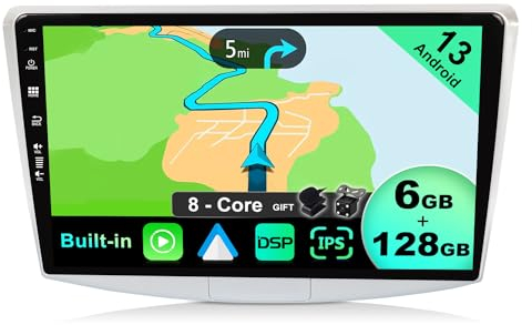 JOYX - [6G+128G] - Android 10 Autoradio Para Passat B6 / B7 Magotan/CC (2010-2018) - Built-in DSP/Carplay/Android Auto - GRATIS Cámara MIC - 10.1” 2 DIN -Apoyo Dab 4G WLAN Volante 360-Cámara Fast-Boot