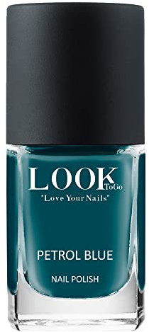 Look To Go • veganer Nagellack • PETROL BLUE • 21-free & PETA approved • Made in Germany • 12ml