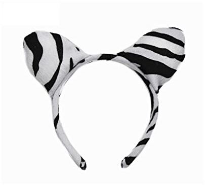 She's Shining Zebra Ohr Stirnband Cosplay Geburtstag Halloween Thema Party Supply Halloween Dekoration